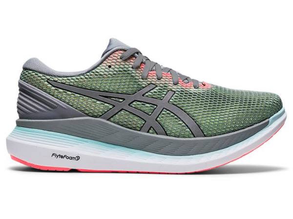 Asics Hardloopschoenen Dames, GLIDERIDE Zilver - Asics Schoenen Te Koop | B7530248-NA